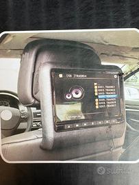 Doppio schemo lettore DVD per auto