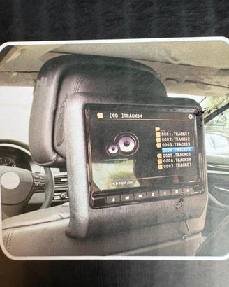 Doppio schemo lettore DVD per auto