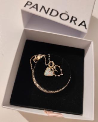 collana di pandora con dedica 