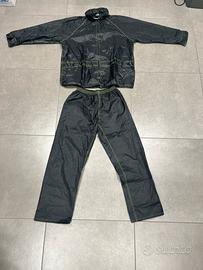 Completo impermeabile da moto xxl