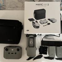 Dji mavic air 2 combo accessori e valigetta rigida