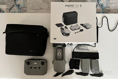 Dji mavic air 2 combo accessori e valigetta rigida