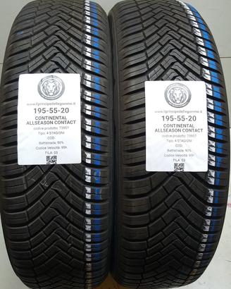 2 GOMME 195 55 20 CONTINENTAL A73957