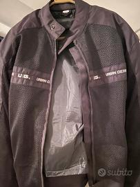 Giubbotto moto con protezione