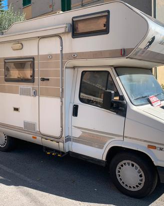 Camper hymer mansardato turbo