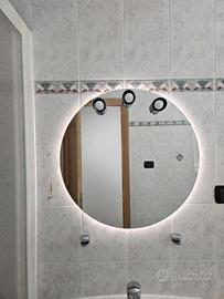 Specchio Bagno Circolare Moderno