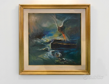 Antico grande Dipinto da collezione