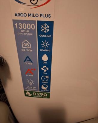 Climatizzatore   portatile anche  pompa di calore