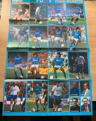 Poster Napoli primo scudetto