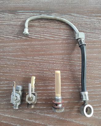 MOTO GUZZI TUBAZIONE BENZINA RACCORDO E RUBINETTI 