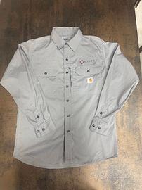 Camicia Carhartt Workwear Ripstop Grigia Taglia M