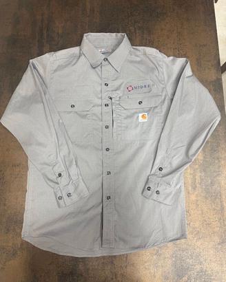 Camicia Carhartt Workwear Ripstop Grigia Taglia M