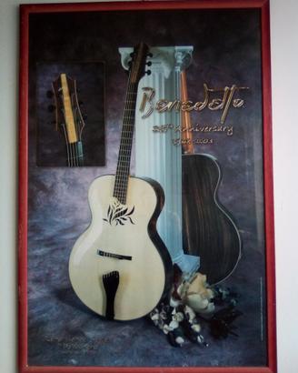 POSTER BENEDETTO GUITAR