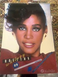 calendario ufficiale di Whitney Houston del 1989