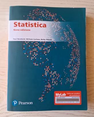 STATISTICA. EDIZ. MYLAB PEARSON  9788891910653