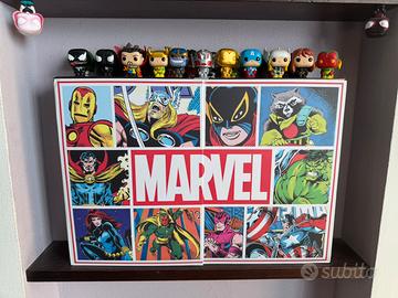 Calendario dell’Avvento Marvel Funko Pop -24 mini