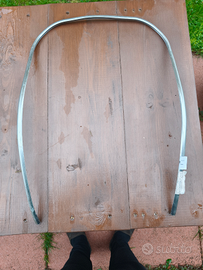 Bordino in alluminio vespa P150X Nuovo