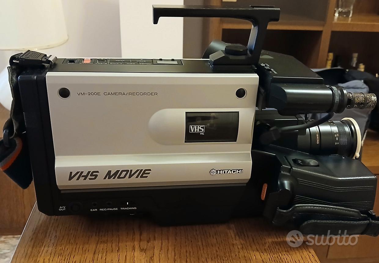 Telecamera Hitachi VK-S214R Con Obiettivo 22x E Scheda Alimentazione 110V - Usata Ma Funzionante