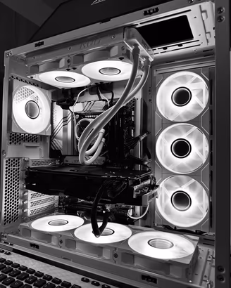 PC Gaming High-End FULL WHITE - RTX 5070 Ti - i7