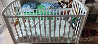 LETTINO IN LEGNO BIANCO MARCA PALI