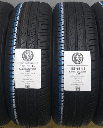4 GOMME 185 65 15 BARUM A55074
