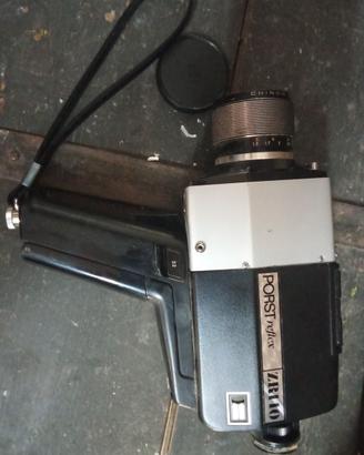 videocamera vintage super 8 Porst Reflex ZR 140