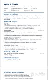 Gommista/apprendista meccanico