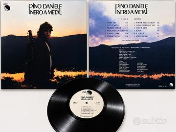 Pino Daniele nero a metà vinile 