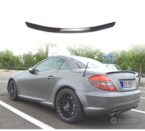 SPOILER MERCEDES SLK R171 04-11 LOOK AMG NERO LUCI