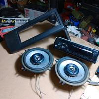 Fiat panda 141 console porta radio
