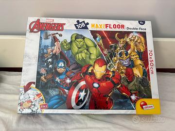 Puzzle Maxi Floor double face Marvel Avengers