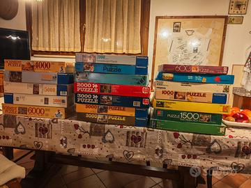 19 puzzles, in blocco ma anche singoli.