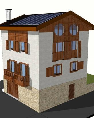 Casa indipendente di 202 m² con 3 locali e box aut