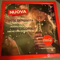 Targa pubblicita coca cola