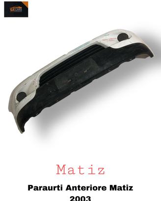PARAURTI ANTERIORE COMPLETO DAEWOO Matiz 2° Serie