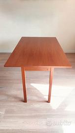 Tavolo Calligaris pieghevole a libro in ciliegio