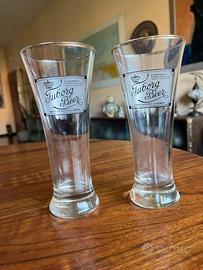 Set 2 calici Tuborg vintage primi anni 70