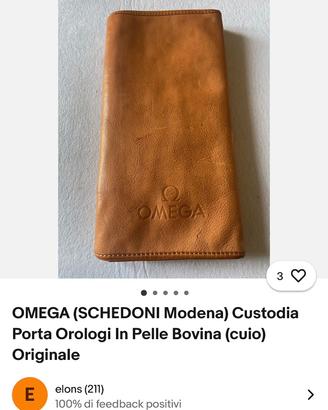 Porta orologi Omega Schedoni