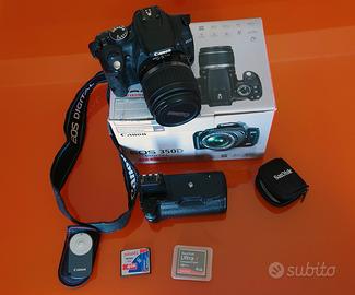 Canon Eos 350d Reflex con accessori