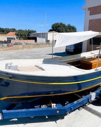 Gozzo ligure in vetroresina Muscun 730