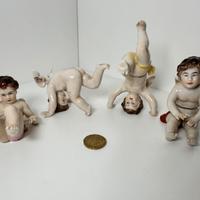Putti Capodimonte “Frolicking Putti” (fine XIX se