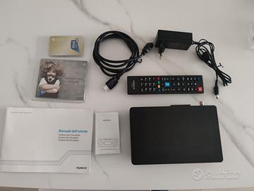 Decoder Satellite Humax Tivumax + Smartcard Tivùsa