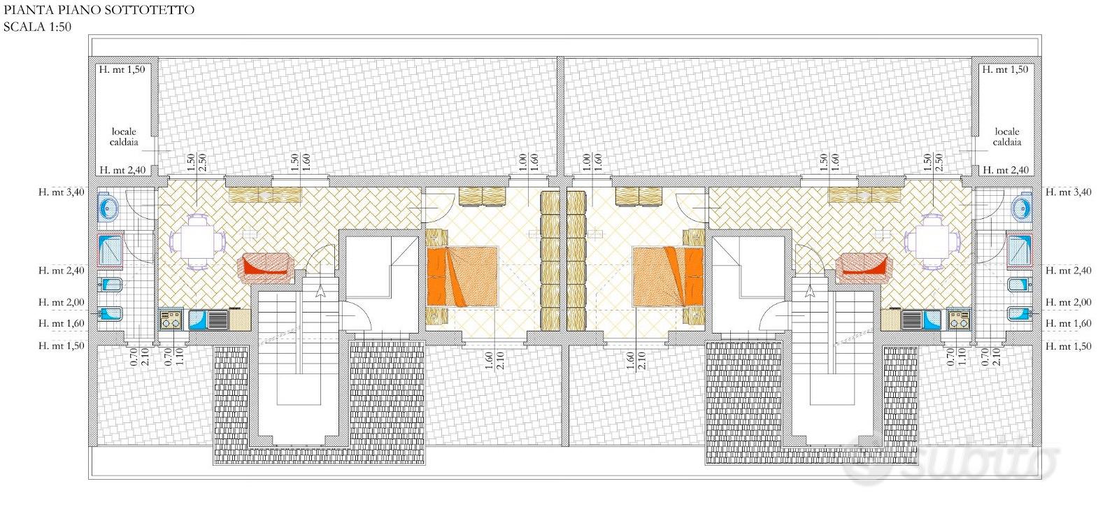 Membrana Per Tetti 130 G/m² - Impermeabile E Traspirante, 1.5m Larghezza, 50m Lunghezza - Foto 7
