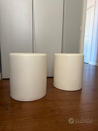 Coppia Pouf Pedrali originali da interni o esterni