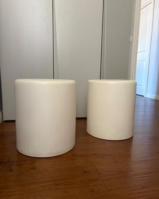 Coppia Pouf Pedrali originali da interni o esterni