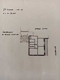 Appartamento 4 vani più accessori