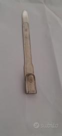 Tagliacarte rivestito in argento