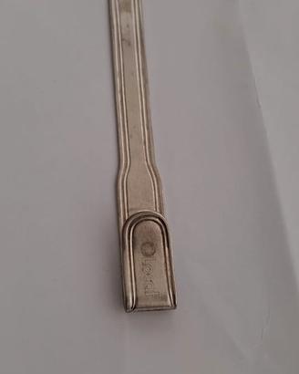 Tagliacarte rivestito in argento