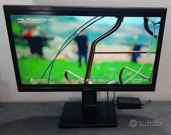 SAMSUNG Monitor TV 24" HD + Supporto Regolabile