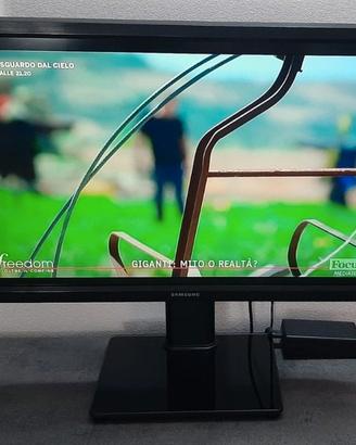 SAMSUNG Monitor TV 24" HD + Supporto Regolabile